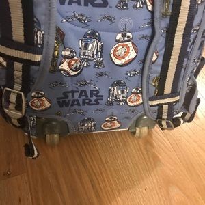 Pottery Barn kids Star Wars rolling backpack